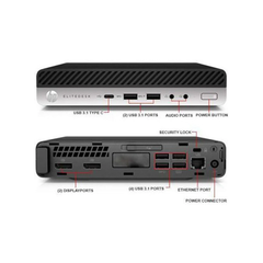 HP EliteDesk 800 G4 Micro i7-8700t - 16GB RAM 512GB NVME - Win 10 or 11 Pro