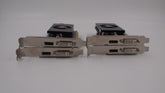 Lot of 4 AMD ATI Radeon HD 1322-00k0000 1GB PCIe DVI DP Video Card
