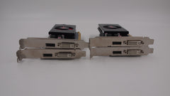 Lot of 4 AMD ATI Radeon HD 1322-00k0000 1GB PCIe DVI DP Video Card