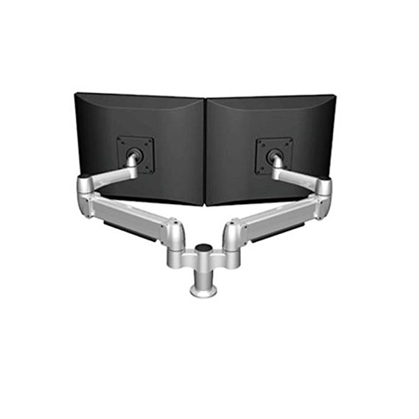 Adapt Global SpaceCo Space Arm Dual LCD Monitor Stand C-Clamp Desk