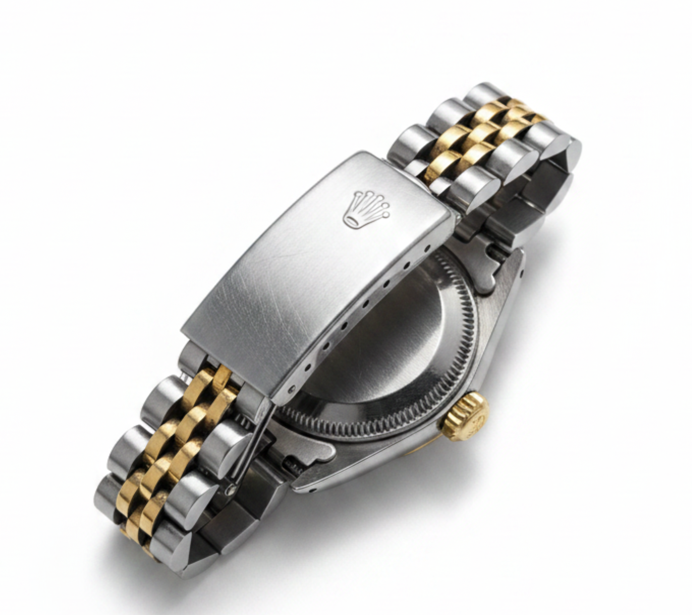 1991 LADIES ROLEX OYSTER PERPETUAL TWO TONE DIAMOND DIAL JUBILEE 24MM REF Authenticity Guaranteed