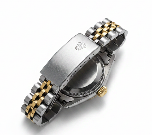 1991 LADIES ROLEX OYSTER PERPETUAL TWO TONE DIAMOND DIAL JUBILEE 24MM REF Authenticity Guaranteed