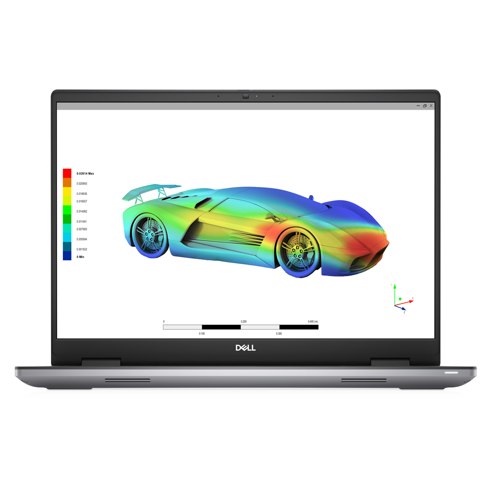 Dell Precision 7670 16" Mobile Workstation - i7-12850HX 16 Core 8GB NVIDIA RTX A2000 Graphics 32GB RAM 512GB NVME Windows 11 Pro Main image