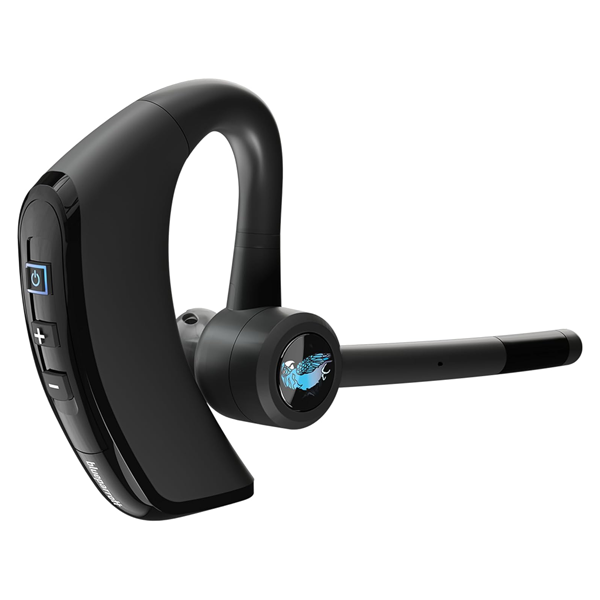 Blue Parrott M300-XT SE Mono Bluetooth Wireless Headset with Improved Call Quality for Mobile Phones - 80% Noise Cancellation with 2-Mic Tech - Ideal for High-Noise Environments - Bluetooth 5.1, Black Refurbished