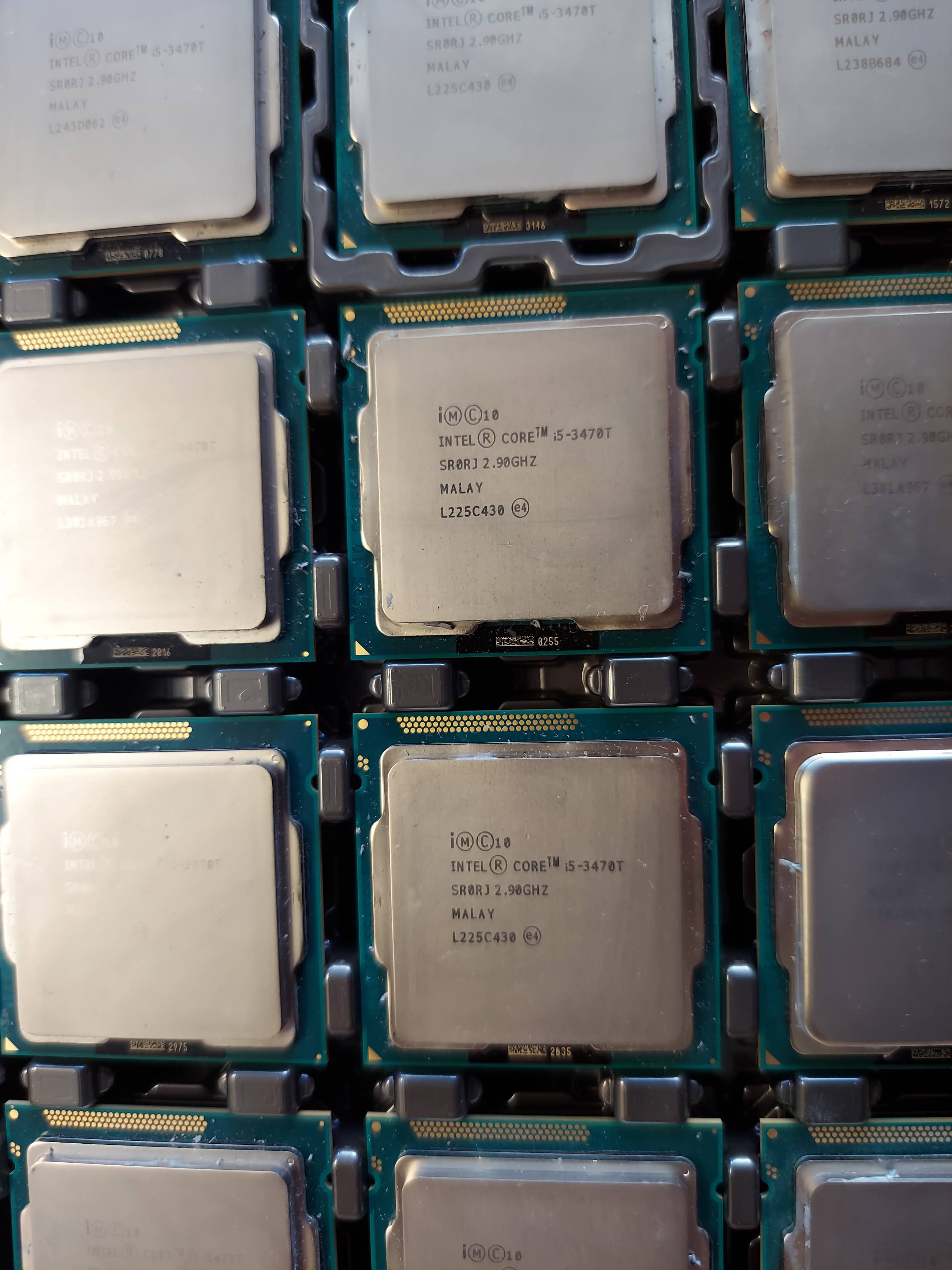 Lot of 37 Intel Core i5-3470T 2.9GHz 2 Core (SR0RJ) Processor Secondary image