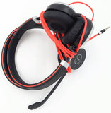 Lot of 2 Jabra Evolve 40 Stereo USB Corded Headset HSC017 6399-823-109 *NO CONTROLLER*