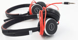 Lot of 2 Jabra Evolve 40 Stereo USB Corded Headset HSC017 6399-823-109 *NO CONTROLLER*