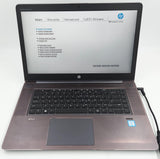 HP ZBook Studio G3 i7-6700HQ 15.6" 2.6GHz 16GB RAM 512GB SSD 4GB Graphics Card 4K Display - Win 10 Pro