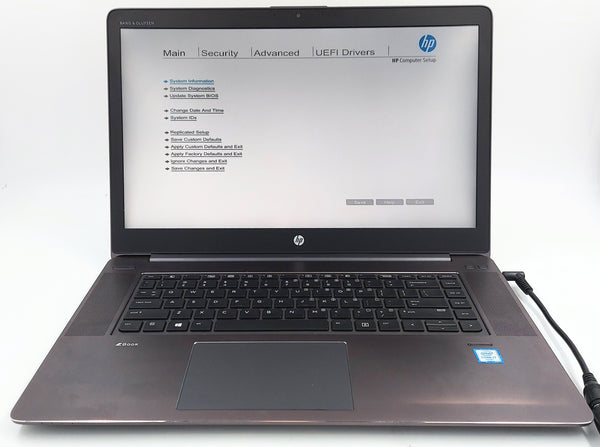 HP ZBook Studio G3 i7-6700HQ 15.6" 2.6GHz 16GB RAM 512GB SSD 4GB Graphics Card 4K Display - Win 10 Pro B Condition