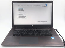 Load image into Gallery viewer, HP ZBook Studio G3 i7-6700HQ 15.6&quot; 2.6GHz 16GB RAM 512GB SSD 4GB Graphics Card 4K Display - Win 10 Pro B Condition
