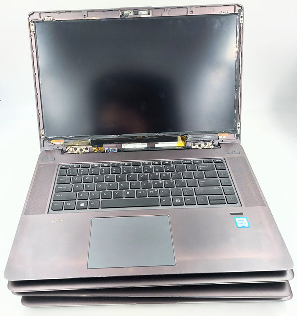 Lot of 4 15.6" HP Studio G3 i7-6700HQ FOR PARTS ( NO RAM, NO SSD, NO BATT )
