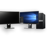Dell 7060 MT i5-8500 16GB RAM 256GB SSD  2 X Dell P2317H 23" FHD Monitors BUNDLE