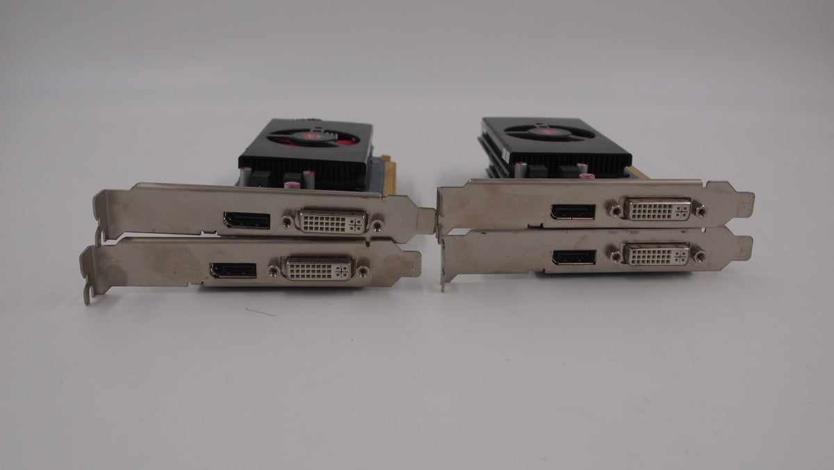 Lot of 4 AMD ATI Radeon HD 1322-00k0000 1GB PCIe DVI DP Video Card Main image