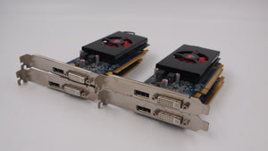 Lot of 4 AMD ATI Radeon HD 1322-00k0000 1GB PCIe DVI DP Video Card