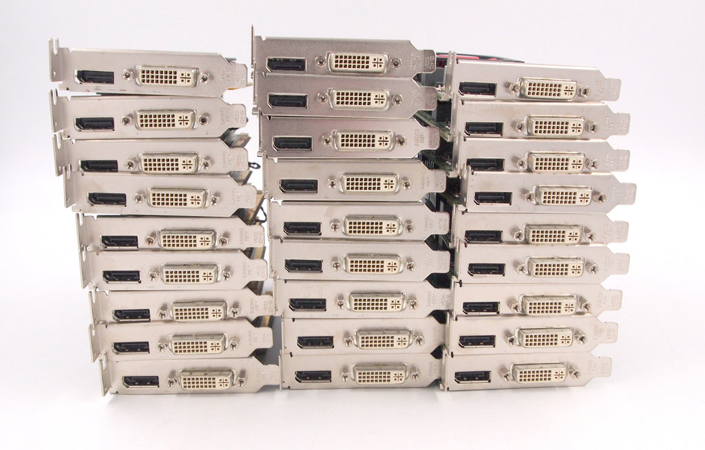 Lot of 27 AMD Radeon HD6450 KCC-REM-ATI-102-C26405 LP PCIe 1GB Video Graphics Card