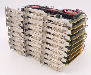 Lot of 27 AMD Radeon HD6450 KCC-REM-ATI-102-C26405 LP PCIe 1GB Video Graphics Card
