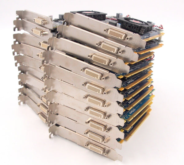 Lot of 20 AMD Radeon HD6350 ATI-102-C09003 (B) PCI Express 512MB Video Graphics Card