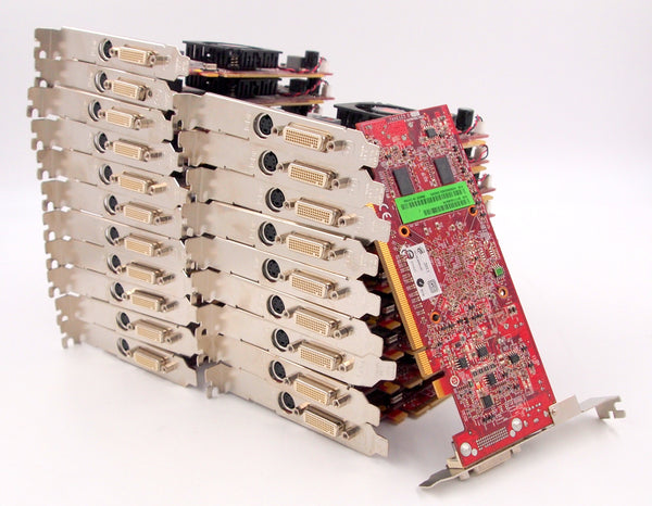 Lot of 21 ATI Radeon HD 4550 512MB PCIe x16 Graphics Card 584217-001 584081-001